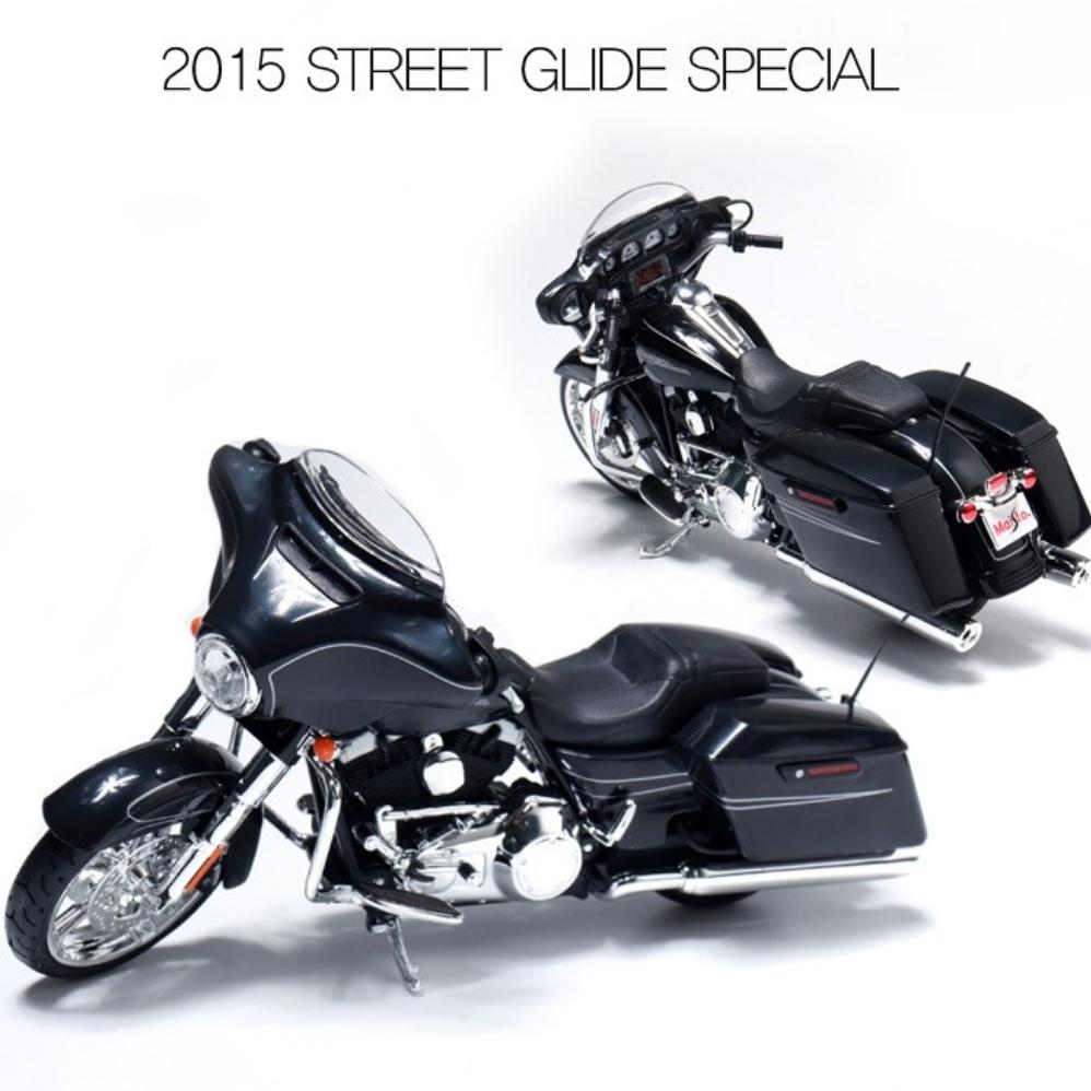 Maisto 1:12 Scale Harley-Davidson 2013 FLHRC Road King Classic / 2015 Street glide special Diecast Motorcycle Model