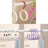 Modern Pp Overhead Hangers With Antislip Features For Dorm Room And Closet Use