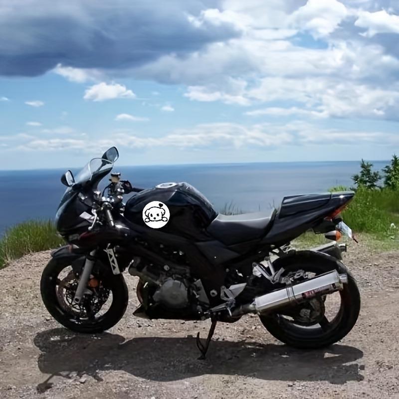 2 stk/sett Søt Hund Bil Motorsykkel Offroad Lastebil Vindu Vegg Spille Rollen Klistremerker Bakspeilklistremerke Biltilbehør