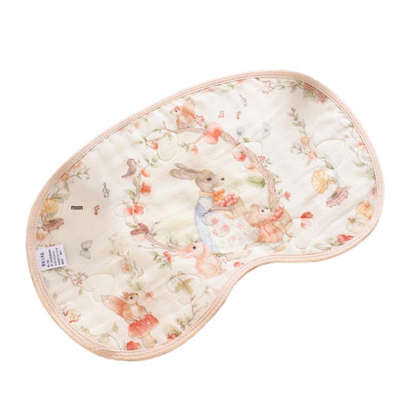 Newborn Breathable Cotton Anti-Spit-Up Pillow with Class A Gauze