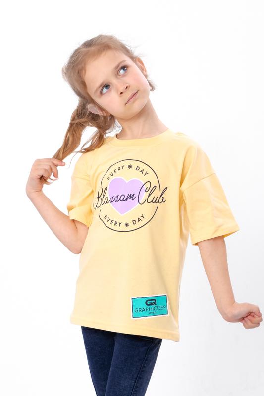 

Футболка (Дівчата) Літо 6414-001-33-5 HC 110 банан жовтий колір