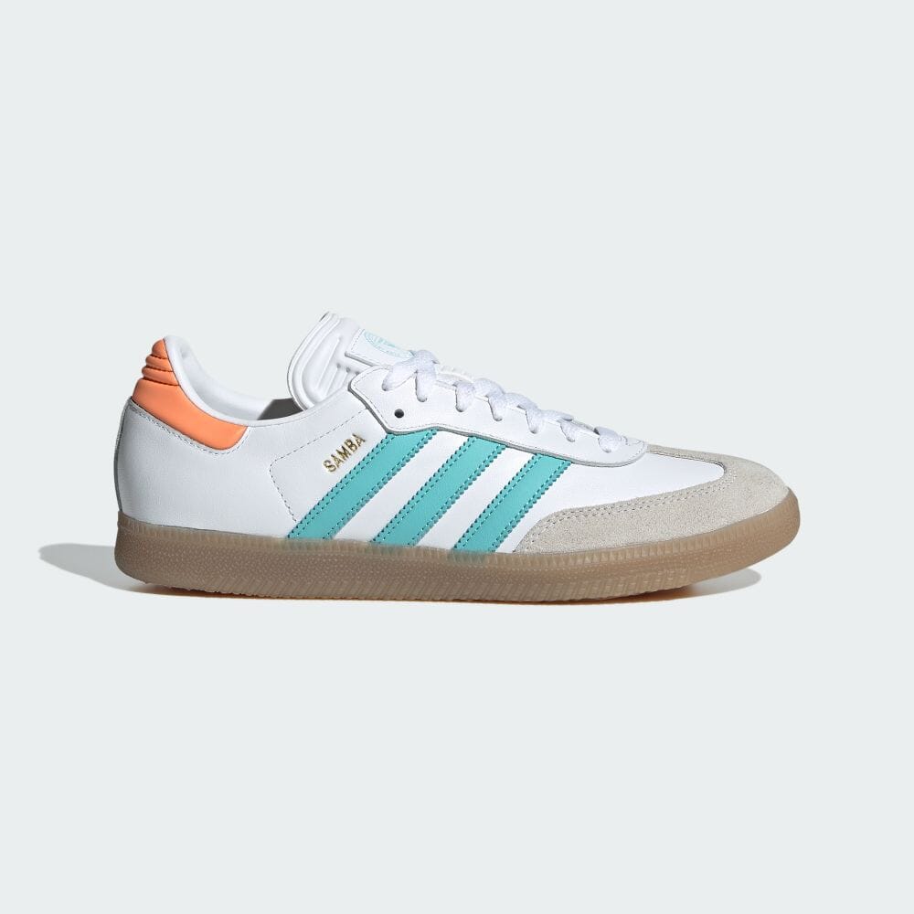 Adidas SAMBA INTER MIAMI CF Footwear White Shoes & Footwear Sports Shoes Unisex Soccer IH8160 Footwear White / Easy Mint / Gum