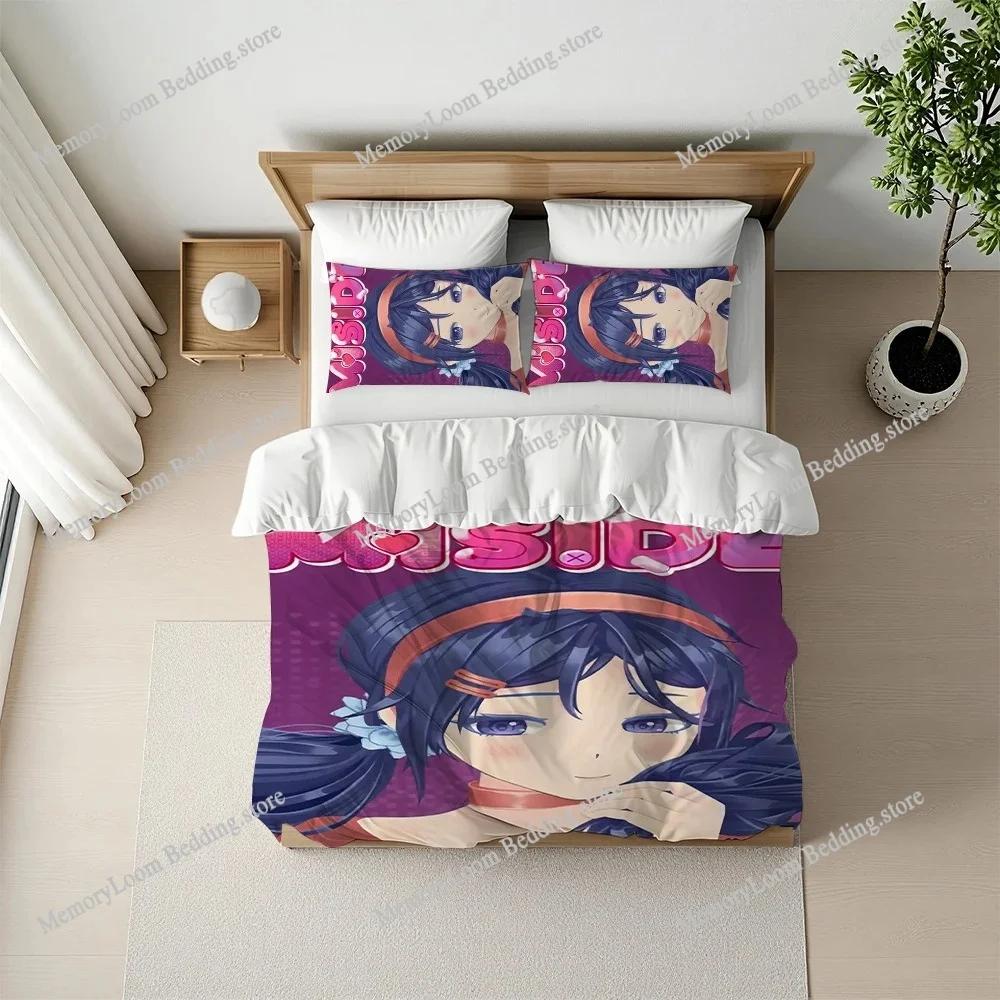 Hot Game M-MiSide-Mita Duvet Cover Set Home Style Bedding Soft Laundry Cotton Bed Four Seasons Student Dormitory Luxury Gift