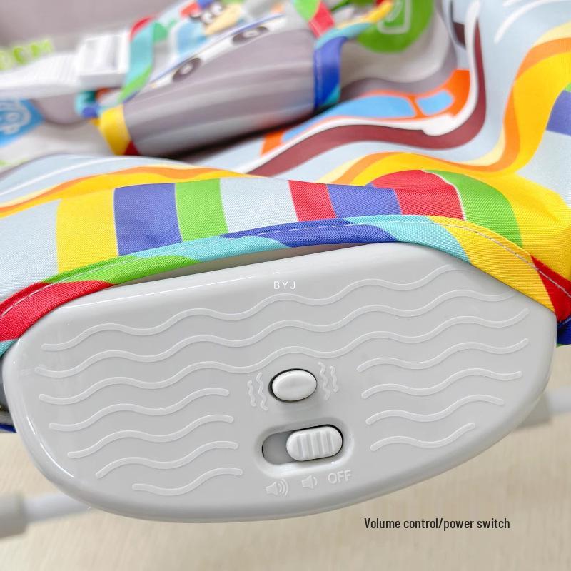 Multi-functional Newborn Rocking Chair with Music & Vibration - Perfect Calming Cradle & Toy for First Birthday