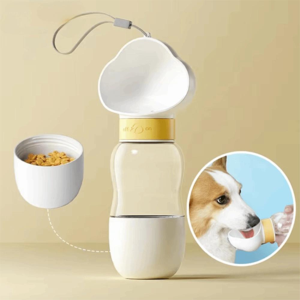 Plastic Dog Water Dispenser Cloud Shape Pet Snack Dispenser Pet Feeder  Walking The Dog