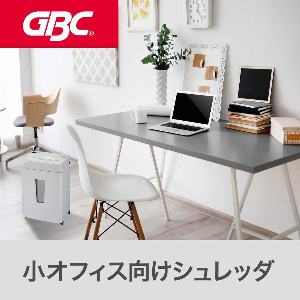 GBC Fürs Büro Sehr kleines Mikrokreuz Maximale Anzahl geschredderter Teile: 8 Ungefähr 10 Minuten Dauerbetrieb Kann Kunststoff schreddern Kompatibel mit Staubbehälter
