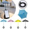 Flexible Angle Design Phone Umbrella Sun Shade Magnetic Phone Stand  Cycling Protection