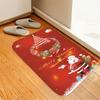 Christmas Non Slip Entrance Door Bathroom Mat Indoor Carpet Doormat Decor Carpet