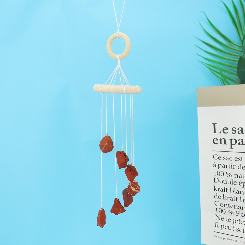 Boho Chic Raw Crystal Quartz Wind Chimes Hanger Home Decorations and Garden Sun Catcher Handcrafted for Your Unique Style