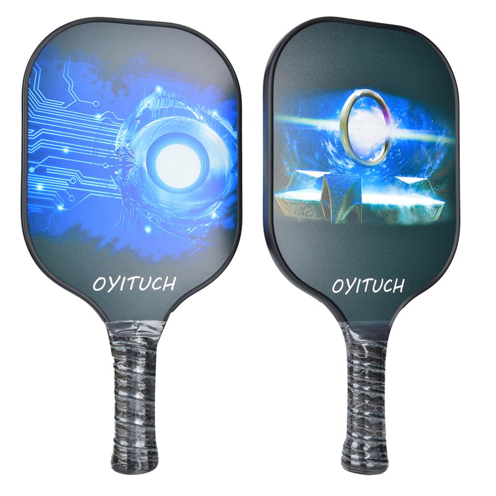 Professional Carbon Fiber Outdoor Sport Portable Pickleball Paddle Racquet Optimal Ball Control