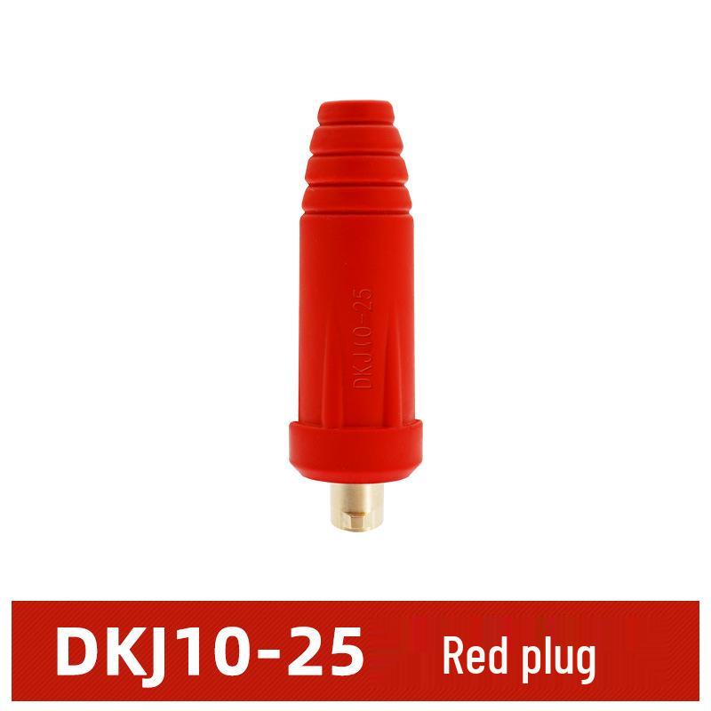 Argon-Lichtbogenschweißgerät Schnellanschluss-Set mit Massekabel und Stecker/Buchse.