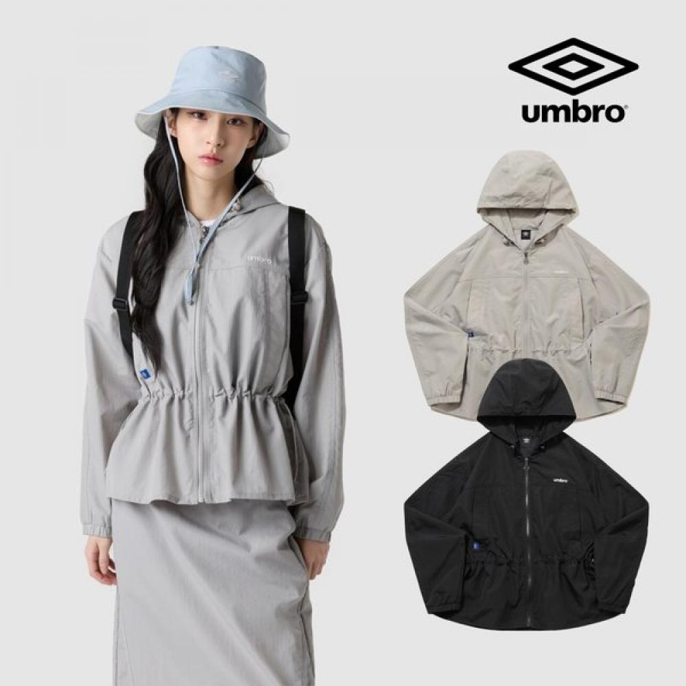 

Umbro Womens Track Hood Windbreaker Jacket Ur122cjk12 blacks/85