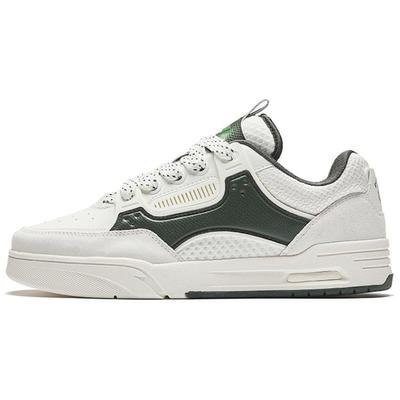 Aojie Rutschfeste Low-Top Skate-Schuhe Herren Sneaker Weiß Grün 112438040-4
