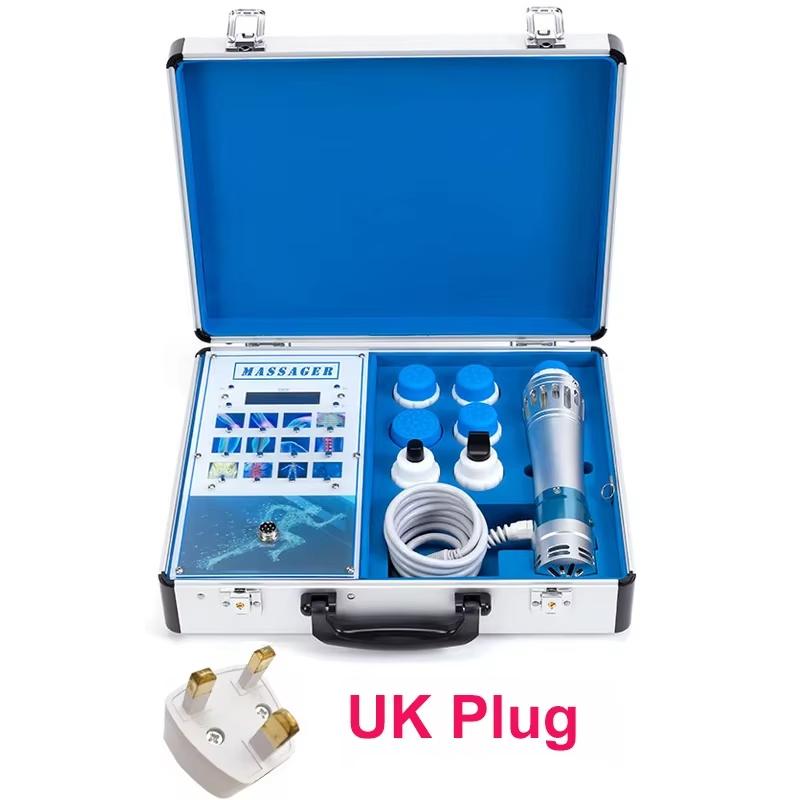 

Аппарат для релаксации с помощью ударных волн для тела, массажное устройство с ударными волнами для расслабления мышц спины и шеи и повышения комфорта UK Plug