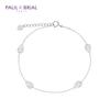 PAULBRIAL [SILVER] PYSB0129 (WG) Water Drop Bracelet