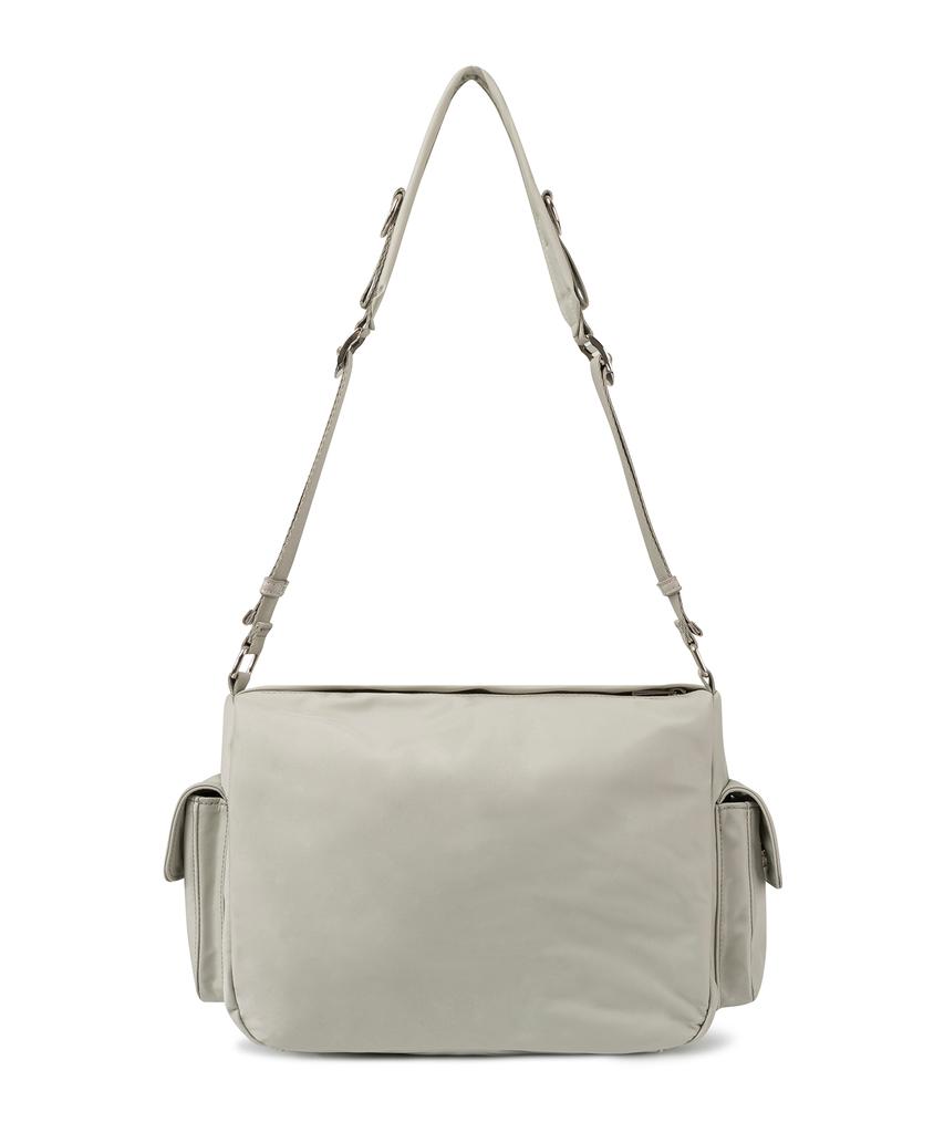 Fallett Clasp Shoulder Bag Light Khaki