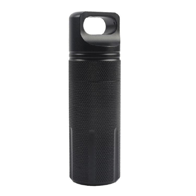 Aluminum Alloy Pills Box Waterproofs Medicine Box Case Keychains Holder Container Bottles Small Travel Medicine Bottle