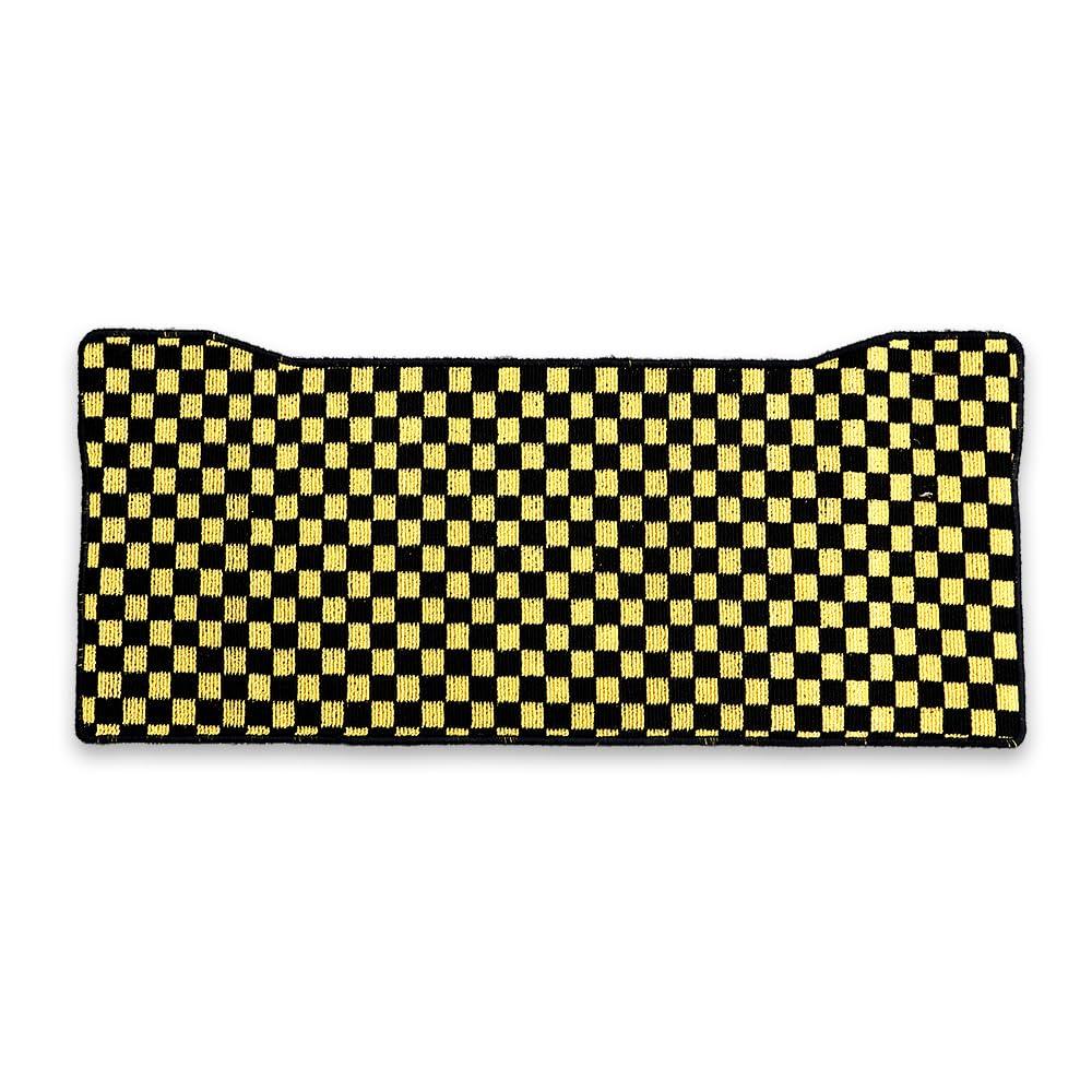 

C28 Serena Exclusive Mats x Rug Floor SERENA Seat Rail New Scratch Custom Nissan NISSAN S YOURS, Second-Row [Yellow Black] Second-Row Mats, Mats,
