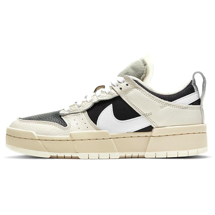 New Nike Dunk Low Disrupt 'Pale Ivory Black' Women's DD6620-001