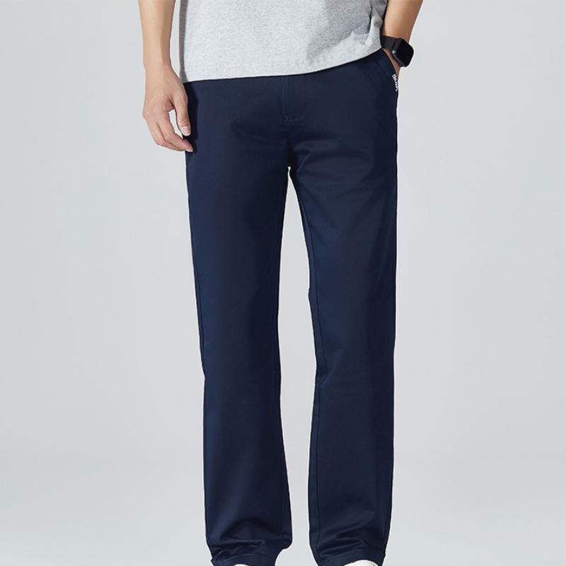 Spring and Autumn Men's Casual Pants Men's Business Loose Straight Tube
