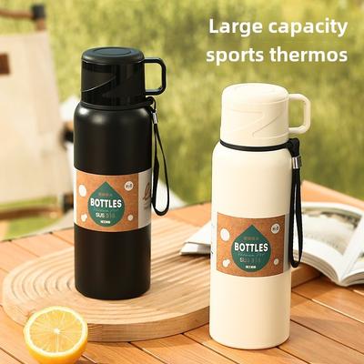 316 Stainless Steel Thermos Cup Men's and Women's Large Capacity Portable Tea Cup Water Bottle Car Travel Cup