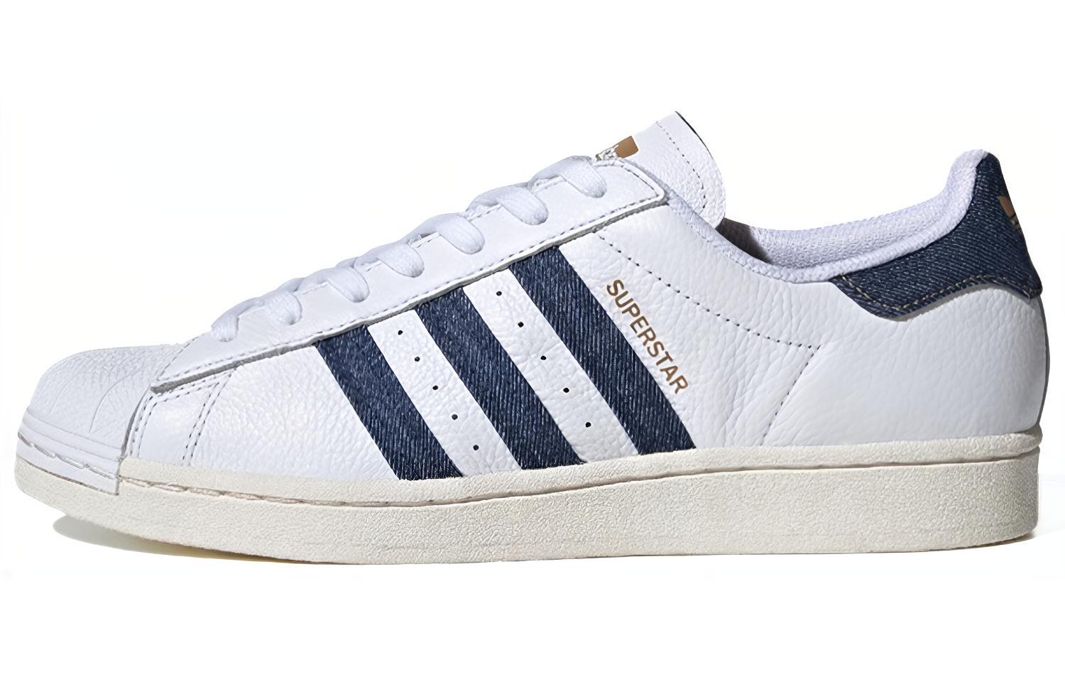 Adidas Superstar White Dark Blue FW6592 40