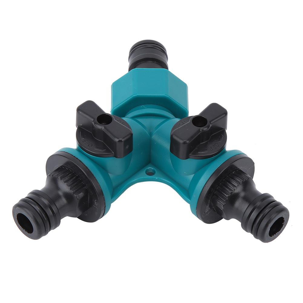 2Pcs Three way Adapter Y Type Connector Water Pipe Joint with   
