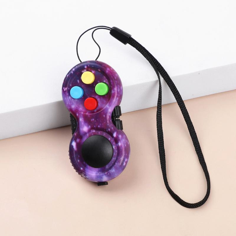 8/1pcs Fidget Pad Game Controller Toy Kids Adult Birthday Party Favors Goodie Pinata Filler Anxiety Stress Relief Christmas Gift