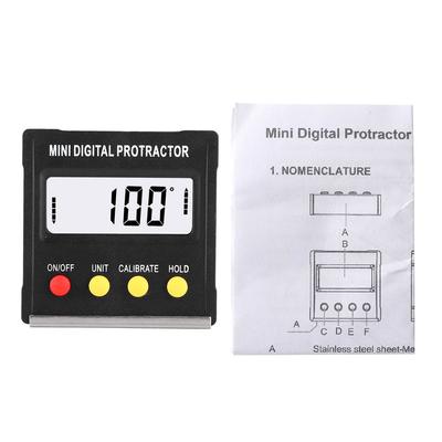 Mini Elektronischer Digitaler LCD Winkelmesser Winkelmesser Wasserwaage Neigungsmesser Messwerkzeuge