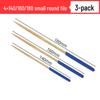 Titanium-Plated Diamond File Set: Flat/Incline with Extra Grade Carborundum for Precision Shaping, Free Shipping