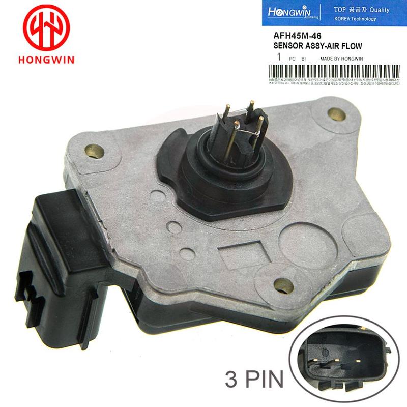 New MAF Mass Air Flow Meter Sensor AFH45M-46 For Nissan Sentra E SE XE GXE 1.6L D21 2.4L 100NX B13 Primera 16119-73C00 AFH45M46