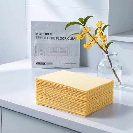 100Pcs Floor Cleaning Tablets, Fragrance Retention Floor Cleaner, Multi-Surface Cleaner for Ceramic Tiles Wood Marble Floors