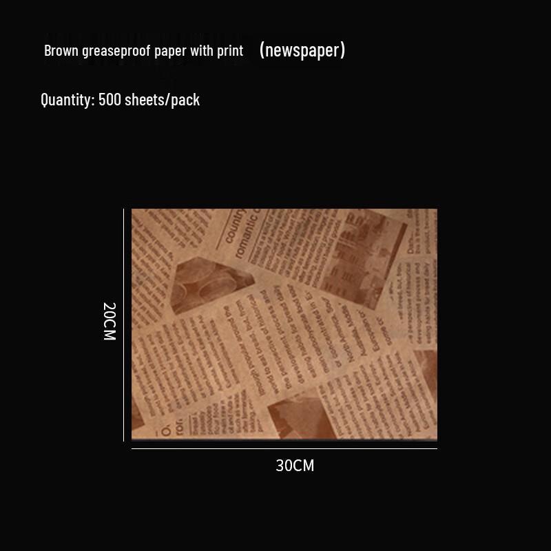 

Zhōngjì Food-Grade Oil-Proof Deli Paper Sheets