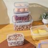 3-in-1 Obstaufbewahrungsbehälter für Kühlschränke Platzsparend Gesundheit Meal Preps Routine