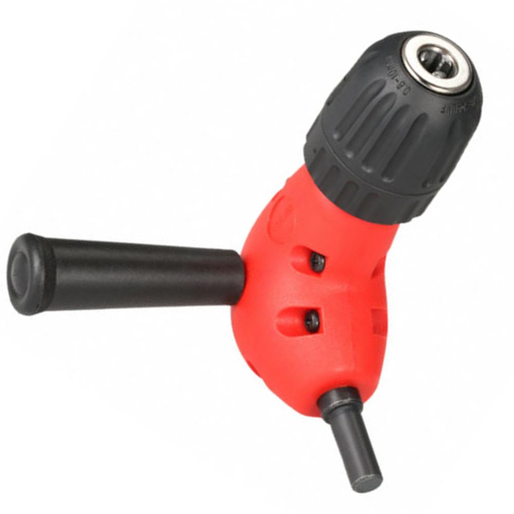 90-Grad-Bohraufsatz Schlüsselloser Spannfutteradapter 90-Grad-Bohraufsatz DIY-Werkzeug Max. Drehzahl 500 U/min