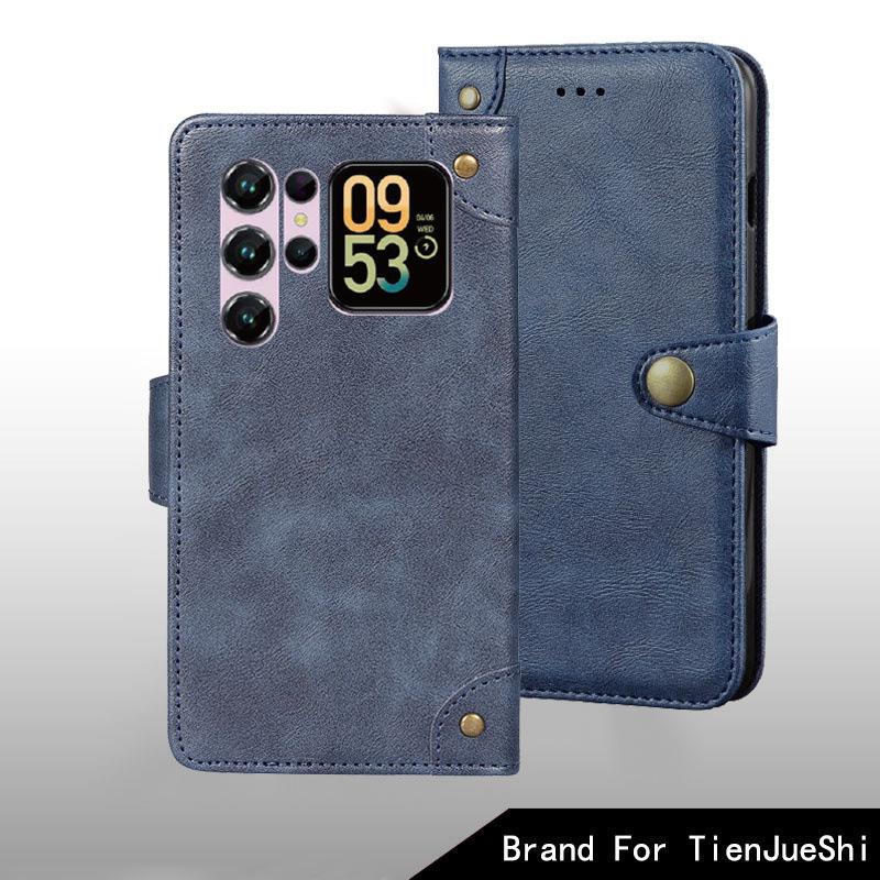 Anwendbar für Oukitel C11 Business Lederhülle Oukitel C11 Handyhülle Klappständer Geldbörse