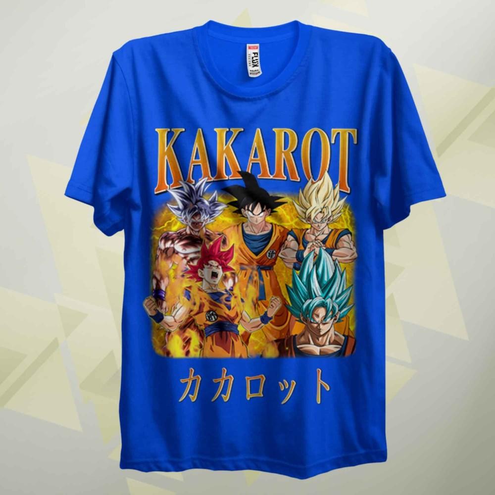 Goku T Shirt DBZ Super Saiyan KAKAROT Vintage Anime Shirt Anime Lover DRAGONBALL