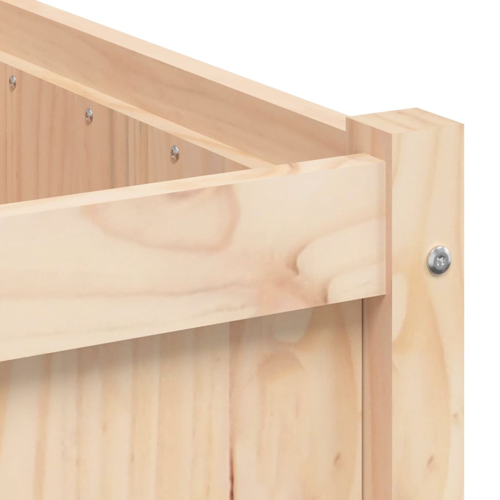 Plant Box 90x50x50 Cm Solid Pine Wood