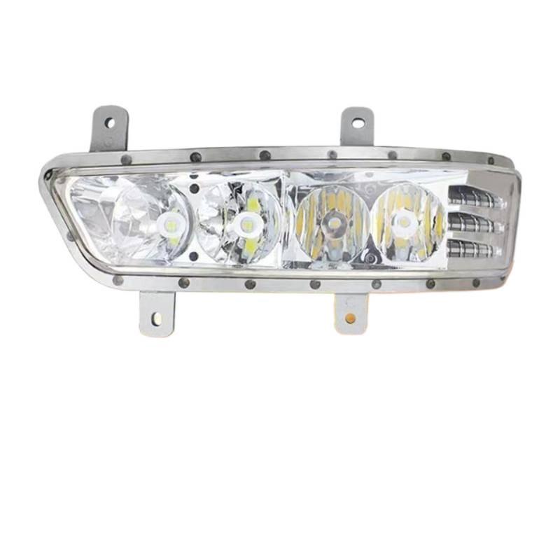 Super Bright LED Front Fog Lights, Turn Signals, and Headlight Assembly for New Jiefang J6P/500/550 & Other Models