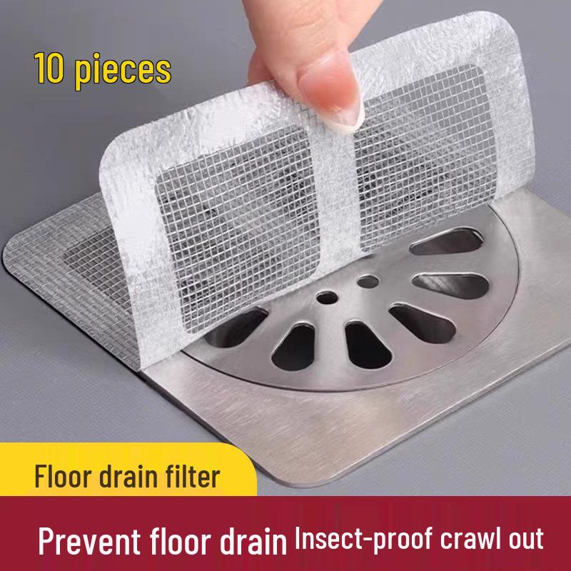 Insect & Odor-Proof Hair Catcher for Bathroom & Kitchen Floor Drains