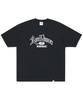 Nomaenyueol Raw Chain Stitched T-Shirt - Black