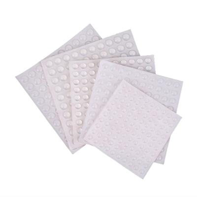 100Pcs Self Adhesive Door Stopper Rubber Damper Buffer Cabinet Bumpers