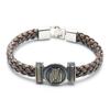 Woven Cowhide Bracelet: Anime Merchandise ft. One Piece, Naruto & Attack on Titan