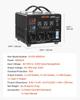 Spanning Automatische Converter Transformator, 6000VA, Heavy Duty Stap Omhoog/Omlaag Stroomtransformator, 110V naar 220V en 220V naar 110V, met 3 Amerikaanse Stopcontacten, 3 EU Stopcontacten,
