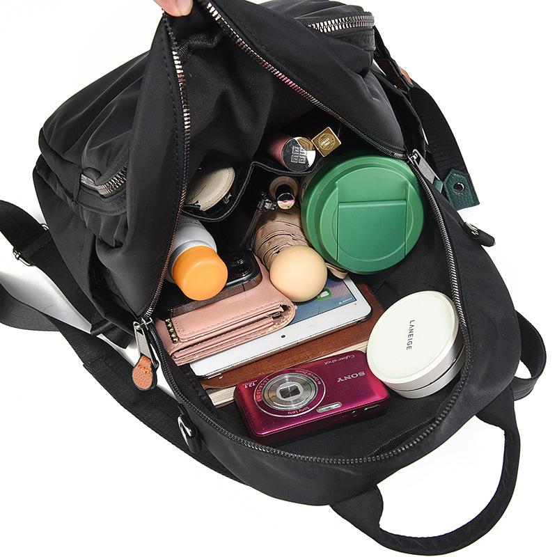 2025 summer new super fire Oxford cloth backpack simple atmosphere versatile women's backpack