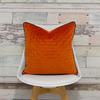 Riva Home Quartz Cushion Cover with Geometric Diamond Design