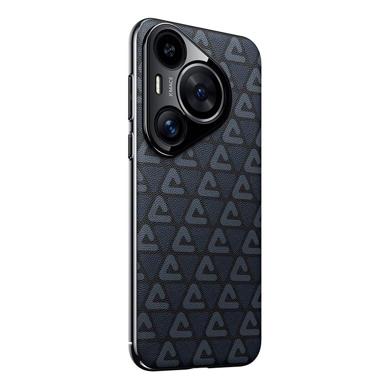 Potrivit pentru Husă Telefon Mobil Huawei Pura70ultra Ultra-subțire 70pro + Piele Simplă Pura70p All-inclusive Husă de Piele pentru Bărbați de Afaceri