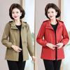 Women's Hooded Loose Jacket for Middle-aged and Elderly - Spring & Autumn 2026 Collection