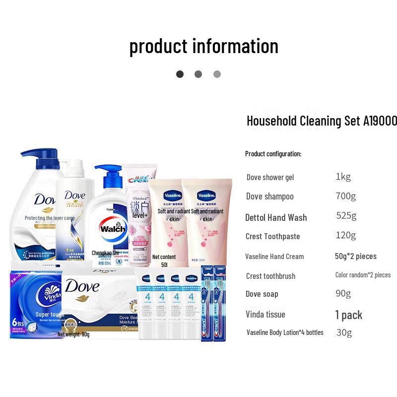 Dove Geschenkset für Körperpflege und Hygiene