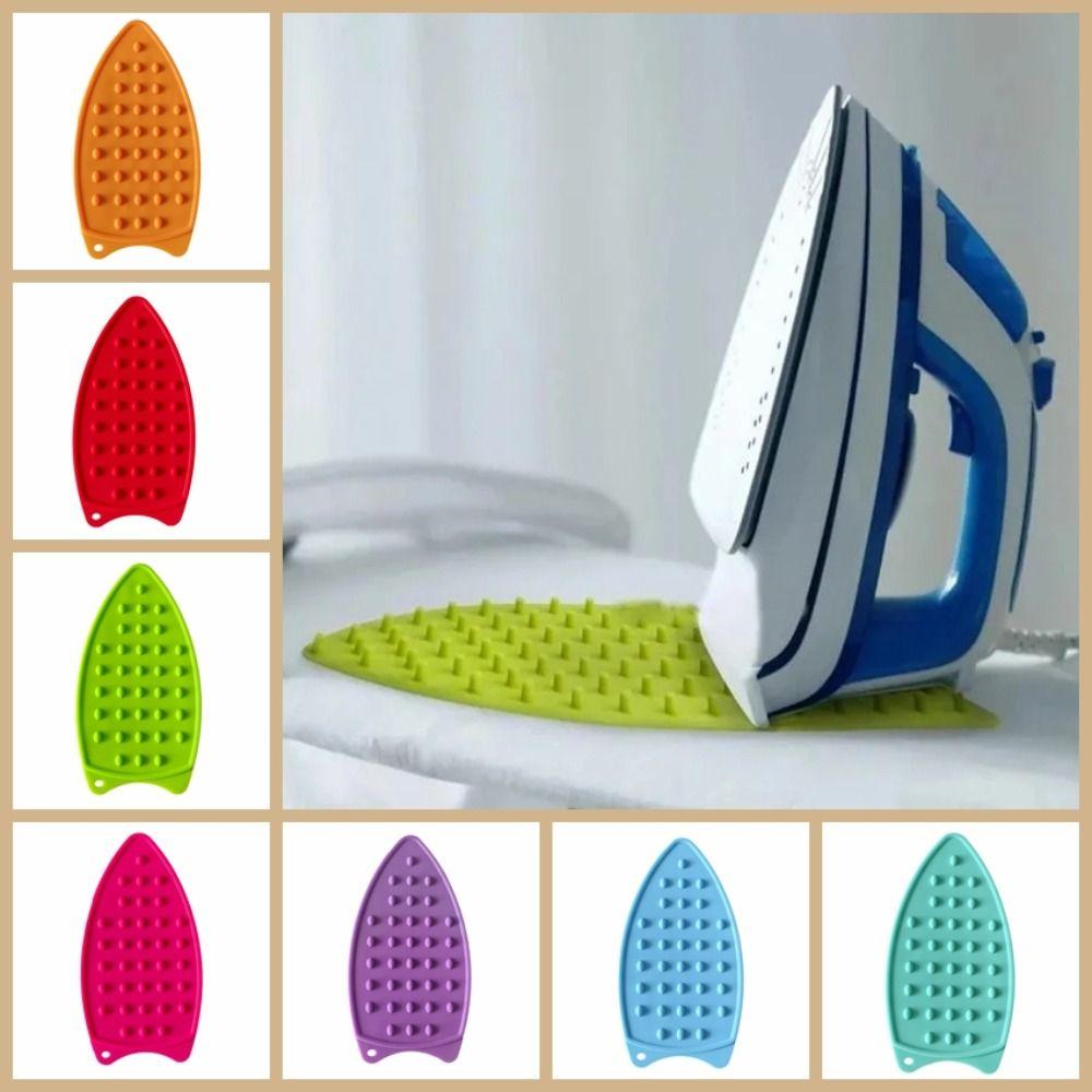 

Термостойкий силиконовый коврик для подставки для утюга, изоляционный коврик для гладильной доски, прочный коврик для подставки для утюга, бытовой коврик